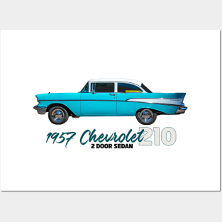 1957 Chevrolet 210 2 Door Sedan Posters and Art